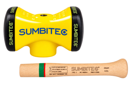 Maza antirrebote Sumitec 2 kg alto impacto con mango 290 mm